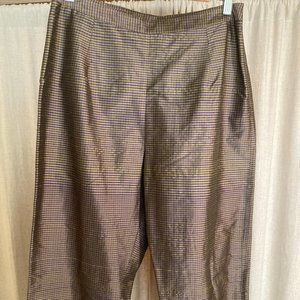 Bertozzi 100% silk capris, size 12 PRICE DROP